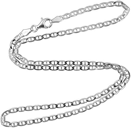 FashionJunkie4Life 925 Sterling Silver Chain Necklaces - 16